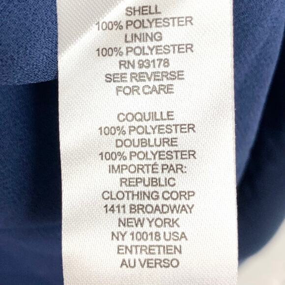 Elie Tahari Womens Blouson Ruffle Halter Midi Dress Blue Sleeveless Size 10 - Picture 12 of 16